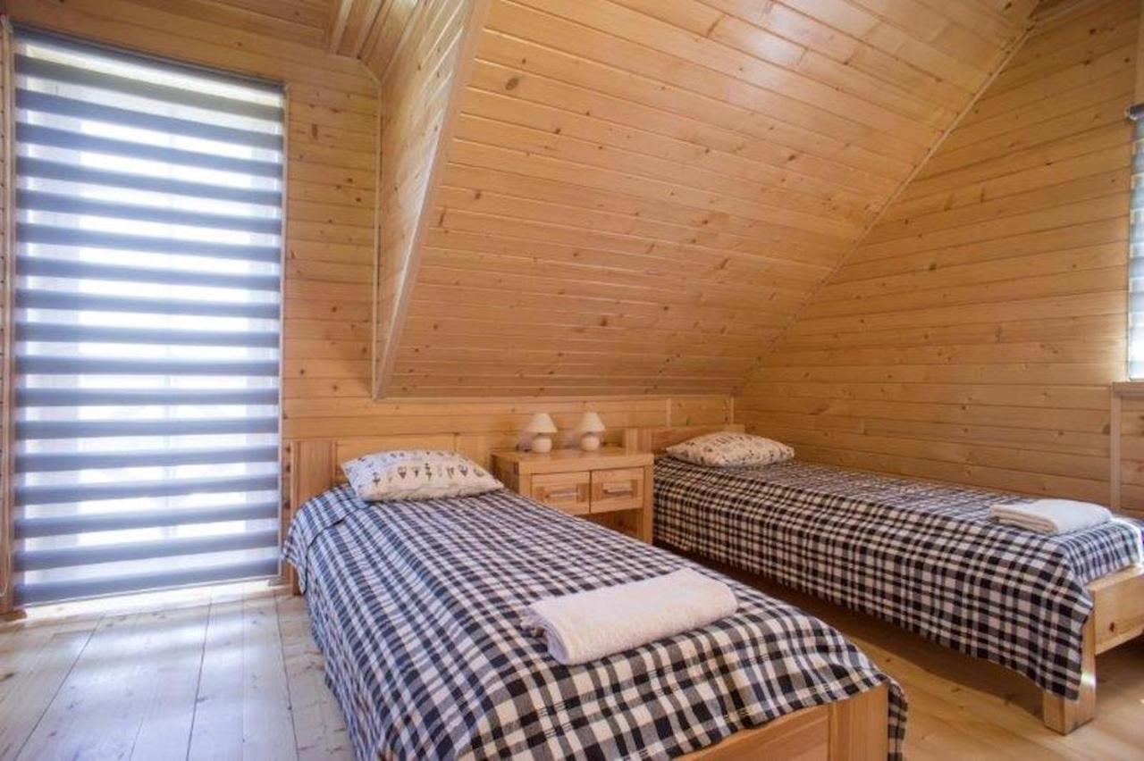 Mosorny Park Drewniane Komfortowe Domki Caloroczne Zawoja Exterior foto